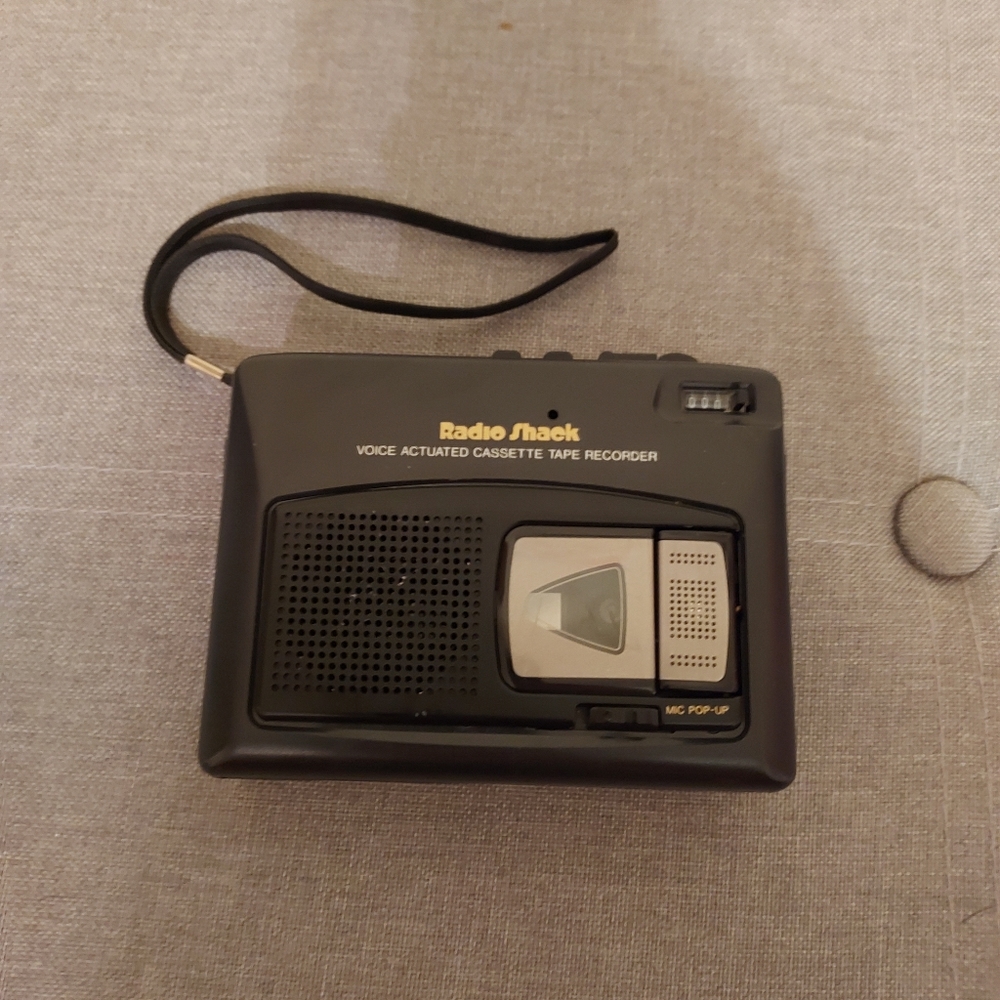 Radio Shack CTR-96 14-1105 Voice Actuated  Cassette Tape Recorder For Parts.